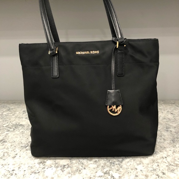 Michael Kors Handbags - Michael Kors Black Canvas Tote